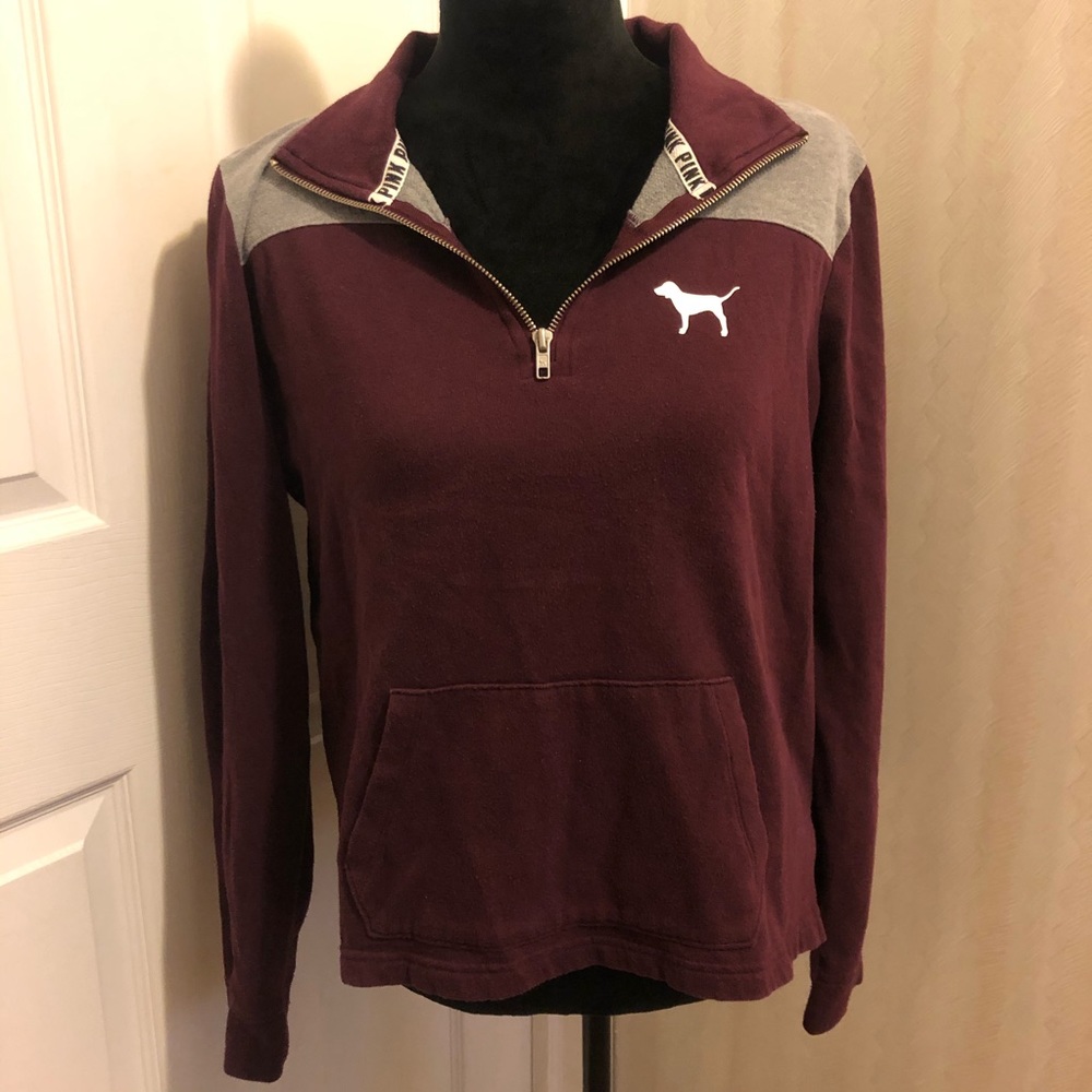 PINK by Victoria’s Secret Half-Zip Sweatshirt